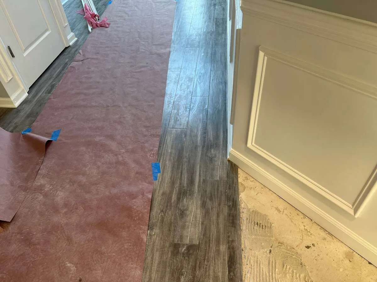 Completed marble shower restoration in Spanish Fort